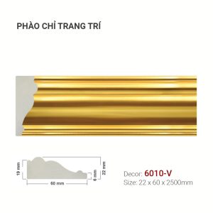 Phào Chỉ Trang Trí 6010-V