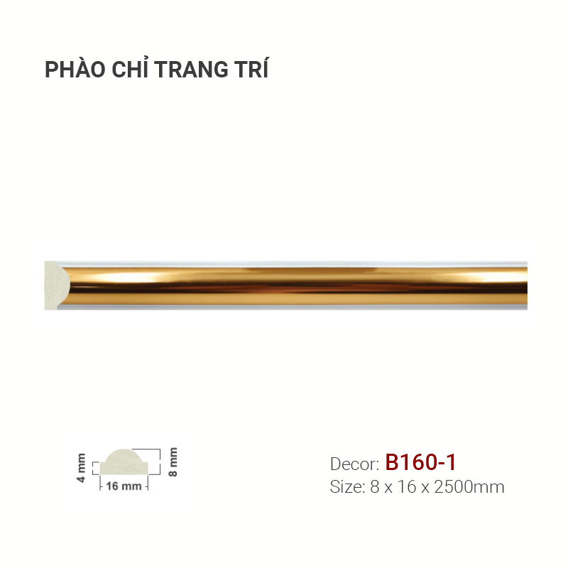 Phào Chỉ Trang Trí Khung Tranh B160-1