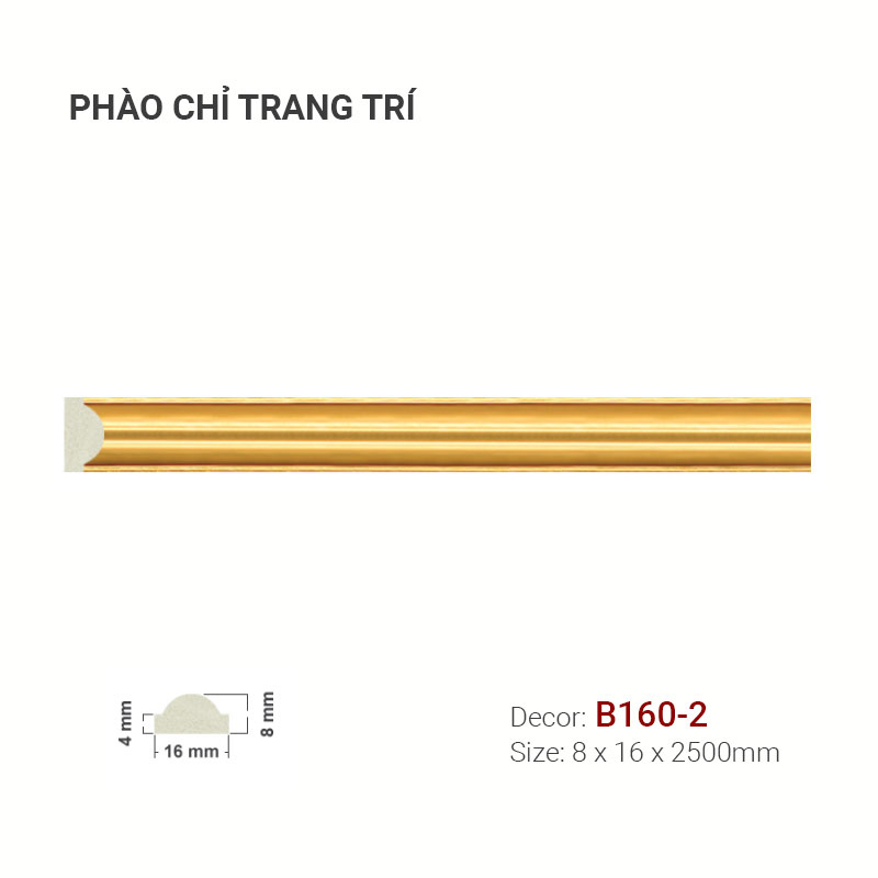Phào Chỉ Trang Trí Khung Tranh B160-2