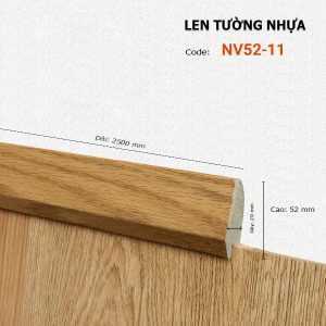 Len Chân Tường Nhựa Cao 52mm NV52-11