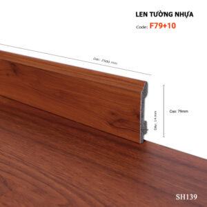 Len Chân Tường Nhựa Cao 79mm F79-10