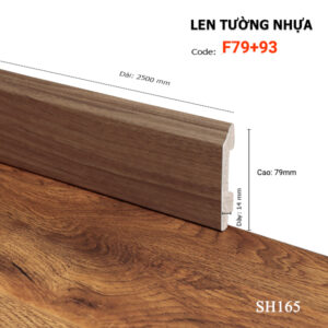 Len Chân Tường Nhựa Cao 79mm F79-93