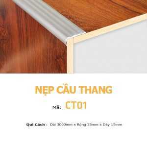 Nẹp Nhôm Cầu Thang Chống Trượt CT01