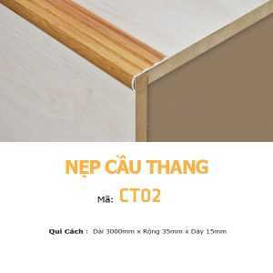 Nẹp Nhôm Cầu Thang Chống Trượt CT02
