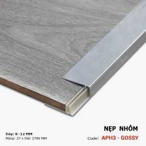 Nẹp Nhôm Kết Thúc Sàn Gỗ APH3 Gossy