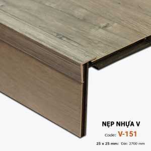 Nẹp Nhựa V25x25 V-151