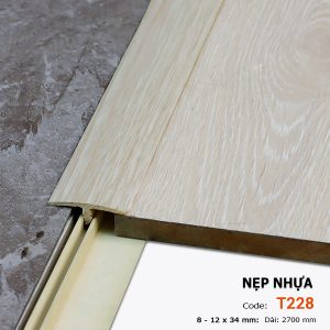 Nẹp Nhựa Nối Sàn Gỗ T228
