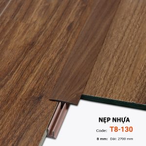 Nẹp Nhựa Nối Sàn Gỗ T8-130