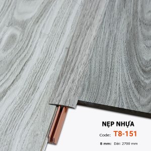 Nẹp Nhựa Nối Sàn Gỗ T8-151