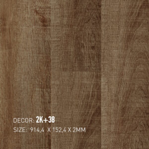 Sàn Nhựa Keo Sẵn Bóc Dán 2K Vinyl 2K+38 New
