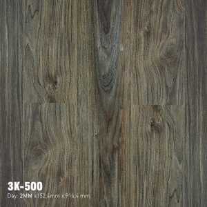 Sàn Nhựa Dán Keo Giả Gỗ 3K Vinyl K500