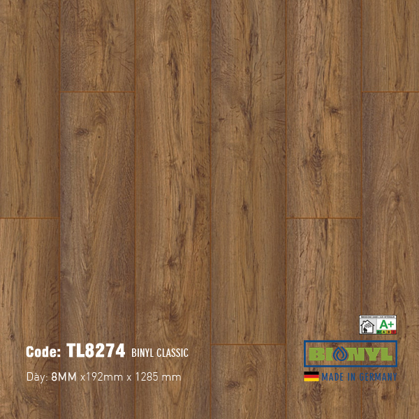 Sàn Gỗ Công Nghiệp Bionyl Classic TL8274