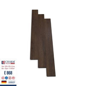 Sàn Gỗ Charm Wood 8mm Bản Nhỏ E868