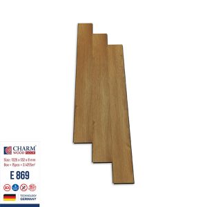 Sàn Gỗ Charm Wood 8mm Bản Nhỏ E869
