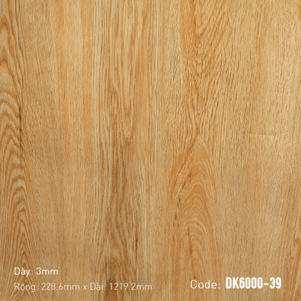 Sàn Nhựa Dán Keo Cao Cấp 3mm Aroma DK6000-39