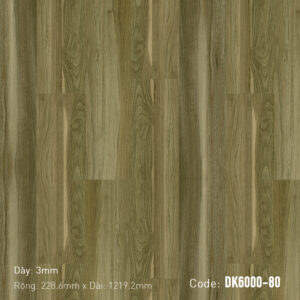 Sàn Nhựa Dán Keo Cao Cấp 3mm Aroma DK6000-80