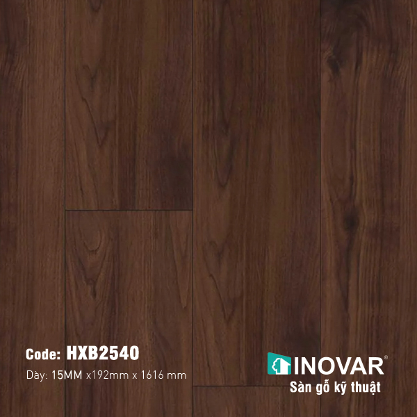 Sàn Gỗ Kỹ Thuật Engineered Inovar HXB2540