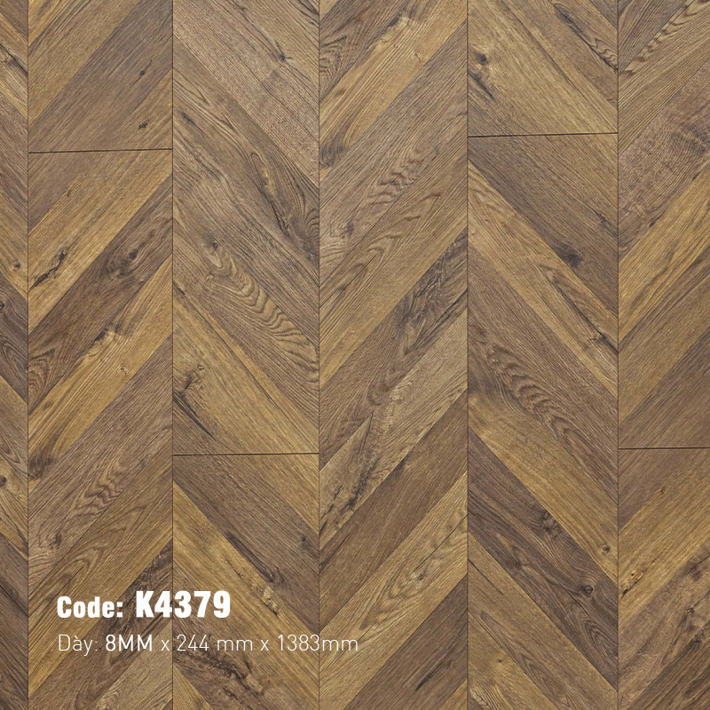 Sàn Gỗ Công Nghiệp Xương Cá Kaindl 8mm K4379