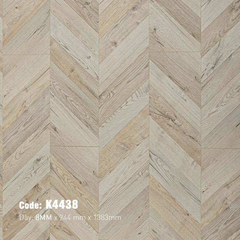 Sàn Gỗ Công Nghiệp Xương Cá Kaindl 8mm K4438