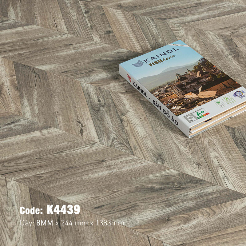 Sàn Gỗ Công Nghiệp Xương Cá Kaindl 8mm K4439