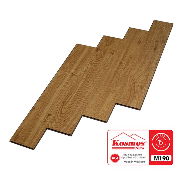Sàn Gỗ Công Nghiệp Kosmos 8mm Bản Nhỏ M190