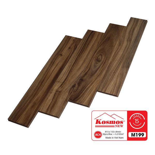 Sàn Gỗ Công Nghiệp Kosmos 8mm Bản Nhỏ M199