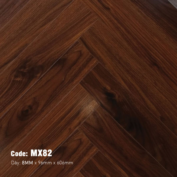 Sàn Gỗ Công Nghiệp Morser 8mm Xương Cá MX82