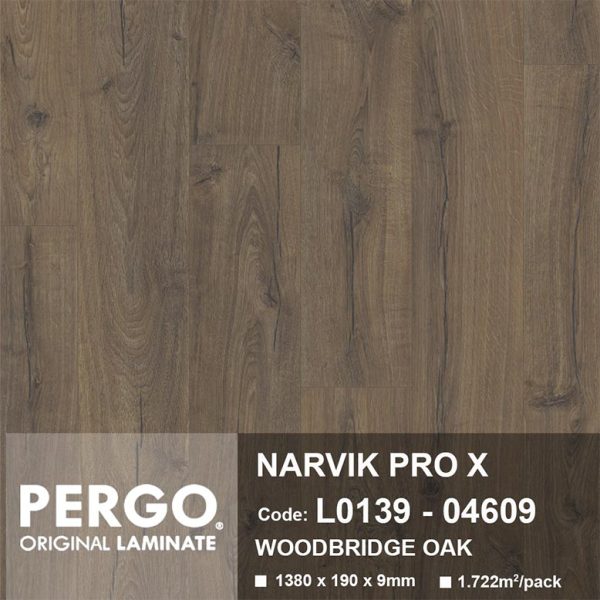 Sàn Gỗ Công Nghiệp Pergo Narvik Pro X 04609