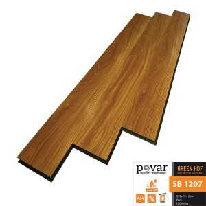 Sàn Gỗ Công Nghiệp Povar 12mm Bản Nhỏ SB1207