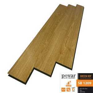 Sàn Gỗ Công Nghiệp Povar 12mm Bản Nhỏ SB1209
