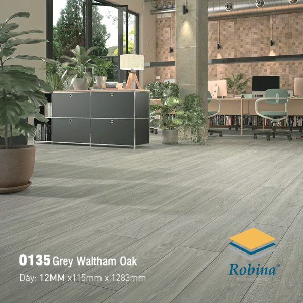 Sàn Gỗ Công Nghiệp Robina 12mm Bản Nhỏ O135