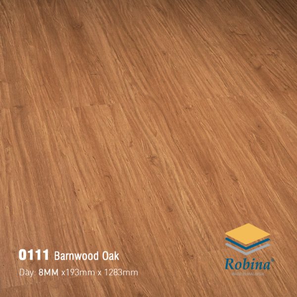 Sàn Gỗ Công Nghiệp Robina 8mm Bản Lớn O111