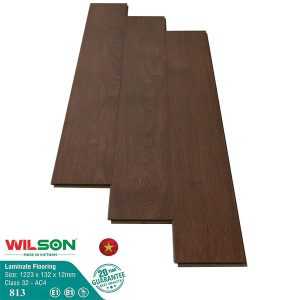 Sàn Gỗ Công Nghiệp Wilson 12mm Bản Nhỏ 813