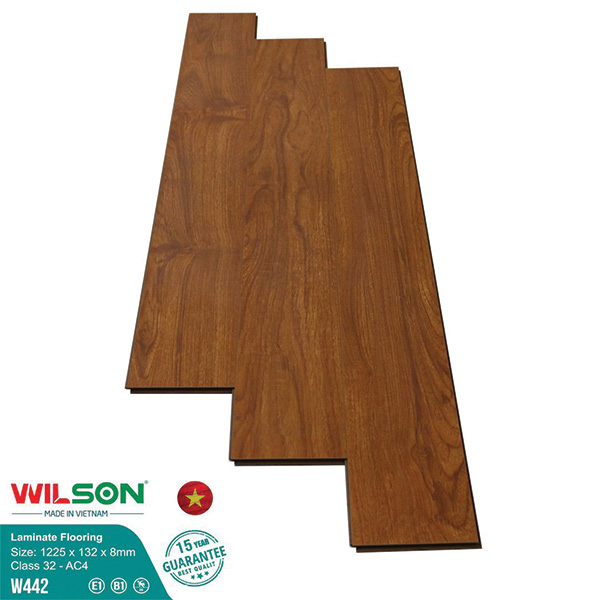 Sàn Gỗ Công Nghiệp Wilson 8mm Bản Nhỏ W442