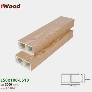 Lam Hộp Nhựa L50x100 Iwood L510-2