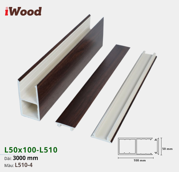 Lam Hộp Nhựa L50x100 Iwood L510-4