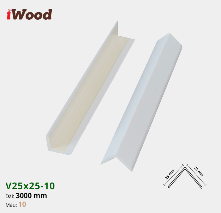 Nẹp Nhựa Iwood V25-10