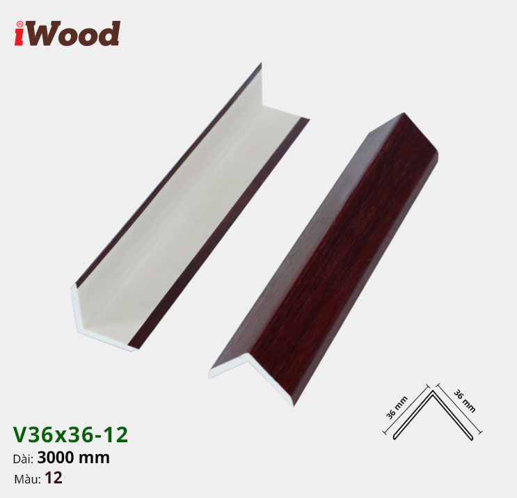 Nẹp Nhựa Iwood V36-12