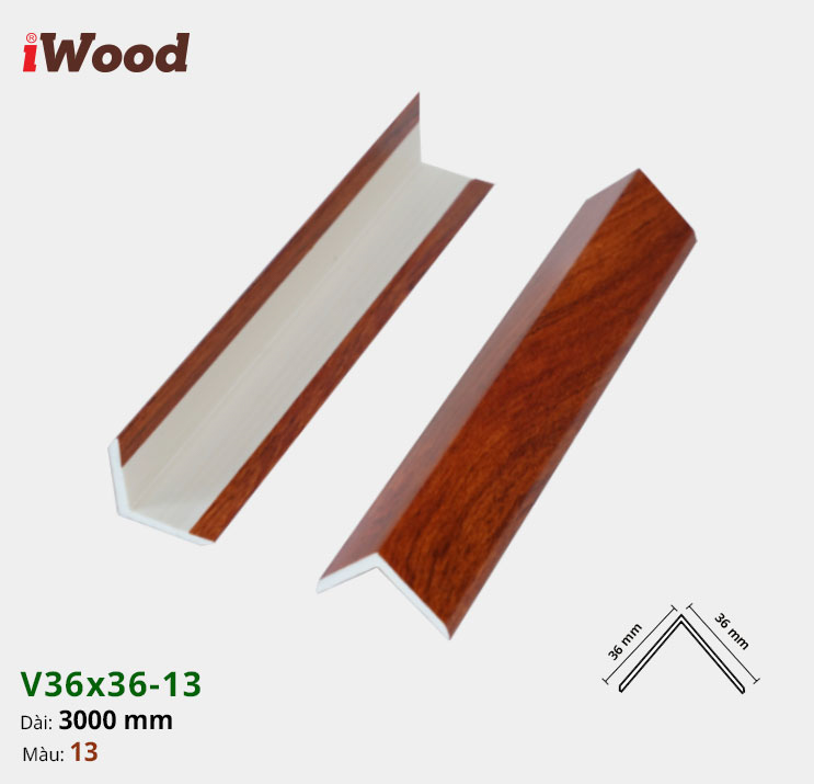 Nẹp Nhựa Iwood V36-13