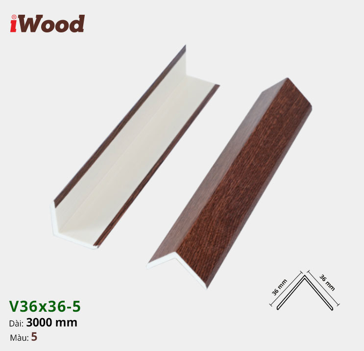 Nẹp Nhựa Iwood V36-5