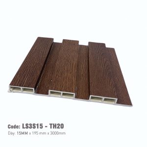 Lam Nhựa PVC 3 Sóng Thấp THwall LS3S15-TH20