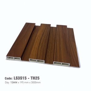 Lam Nhựa PVC 3 Sóng Thấp THwall LS3S15-TH25