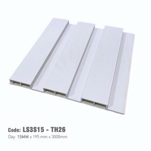 Lam Nhựa PVC 3 Sóng Thấp THwall LS3S15-TH26