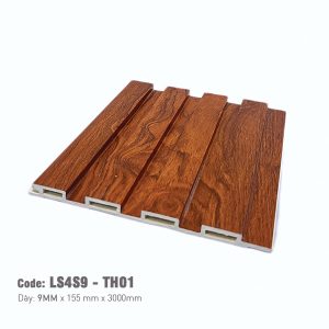 Lam Nhựa PVC 4 Sóng Thấp THwall LS4S9-TH01