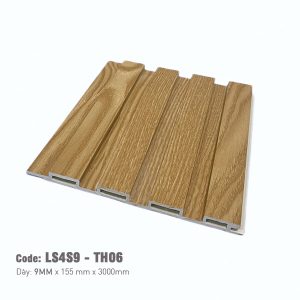 Lam Nhựa PVC 4 Sóng Thấp THwall LS4S9-TH06