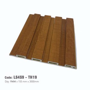 Lam Nhựa PVC 4 Sóng Thấp THwall LS4S9-TH19