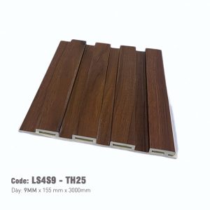 Lam Nhựa PVC 4 Sóng Thấp THwall LS4S9-TH25