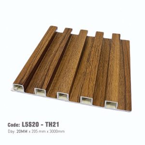 Lam Nhựa PVC 5 Sóng Cao THwall LS5S20-TH21