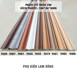 Bộ Nẹp Cổ Trần Nhựa THWALL CT100