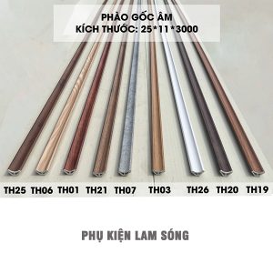 Bộ Nẹp Góc Âm Nhựa THWALL VG25